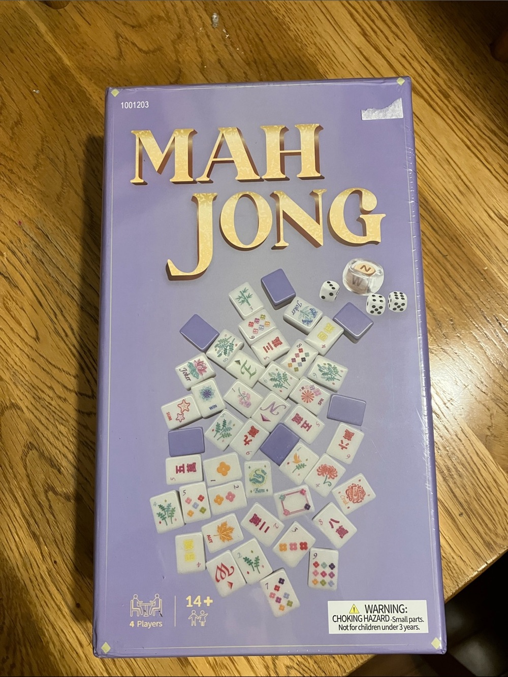 Hobby Lobby Purple Mahjong Set
